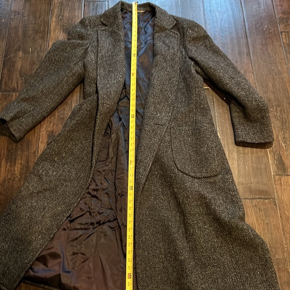 Rare BW Harris Herringbone Men’s Overcoat - Picture 14 of 15
